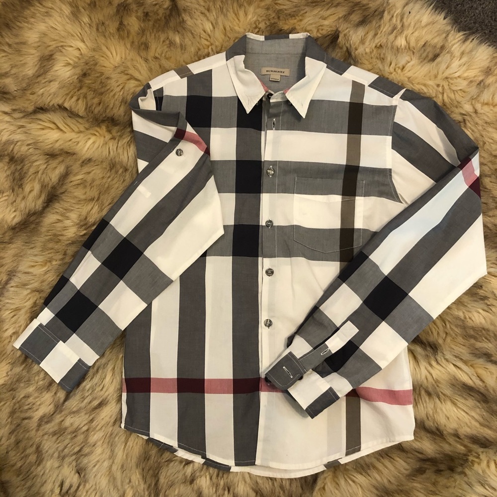 Burberry original print cotton shirt